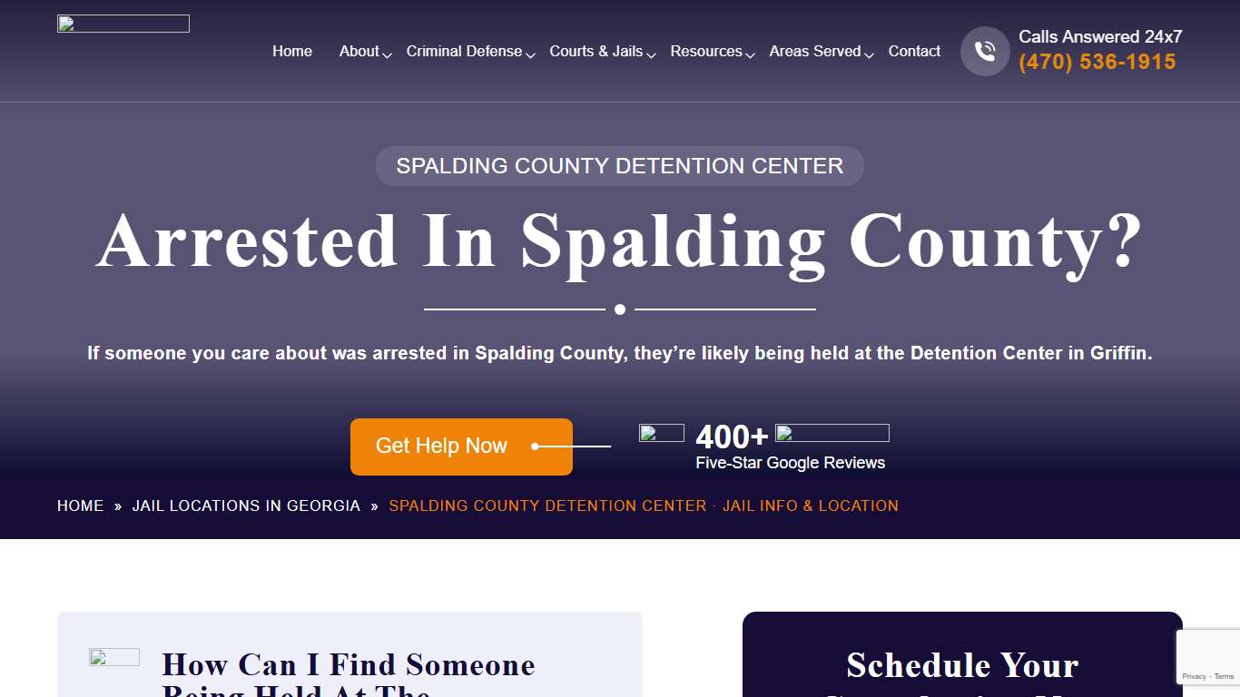 Spalding County Detention Center: Jail Info & Location